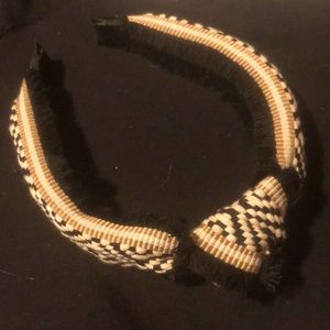 Old Navy Tweed Aztec Knotted Headband